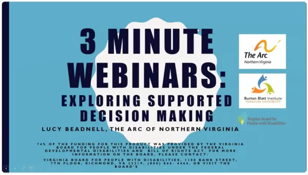 3-minute webinars