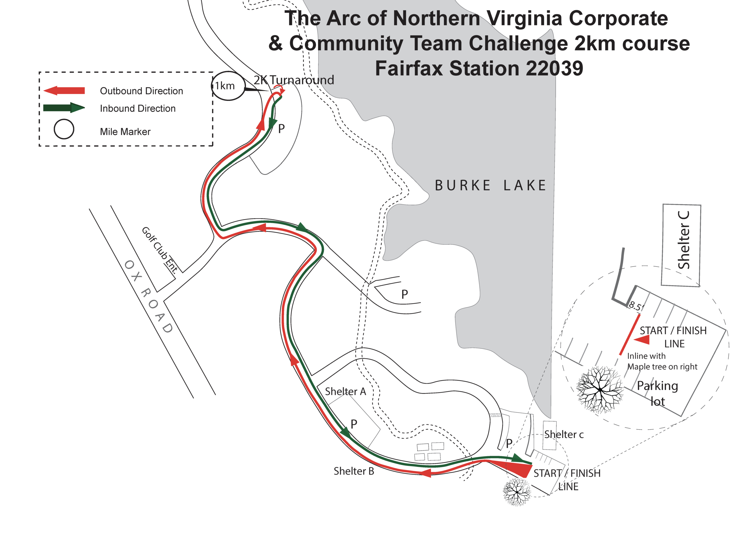 Nova Arc 2k course map