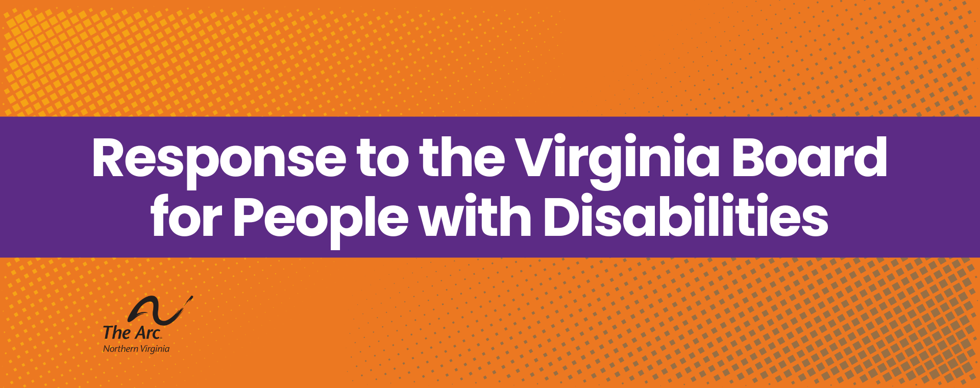 Response to the Virginia Board for People with Disabilities