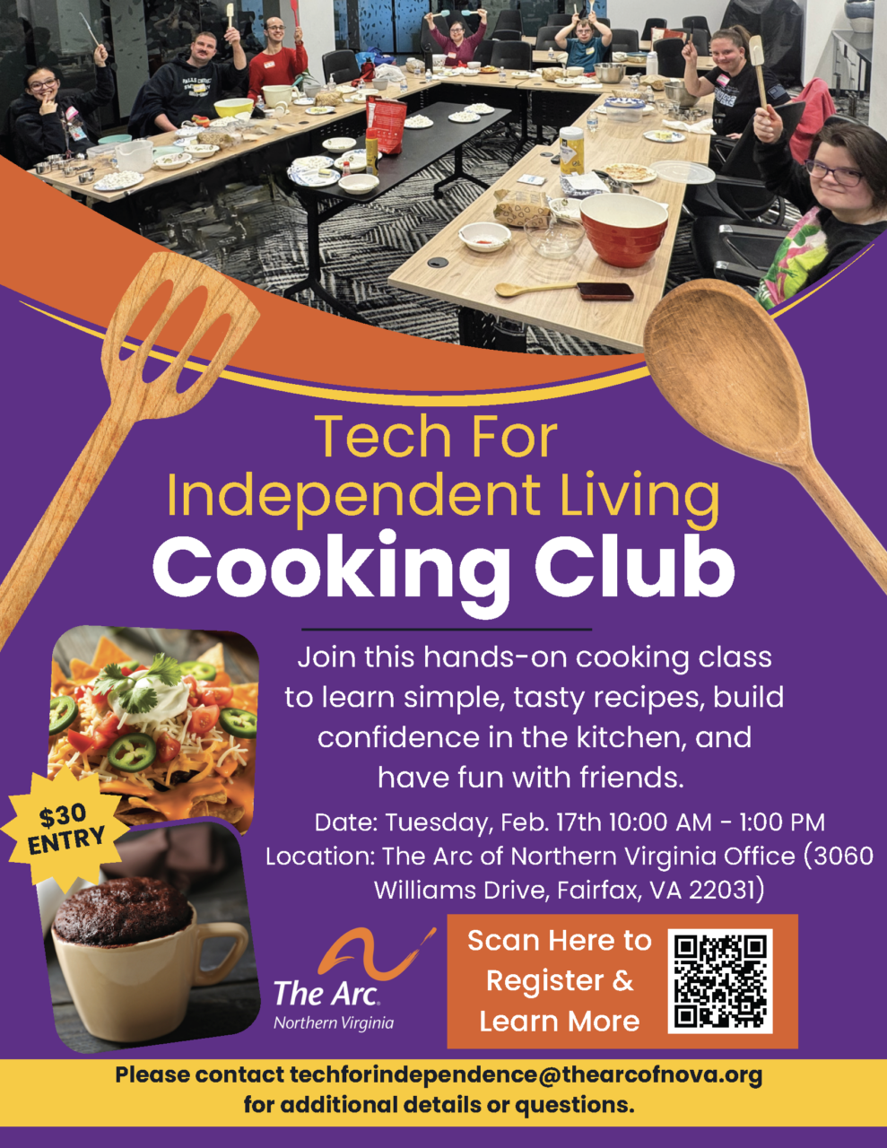 UPDATED Cooking Class 2-17