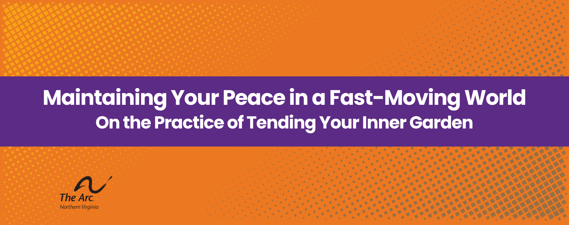 Maintaining Your Peace in a Fast-Moving World