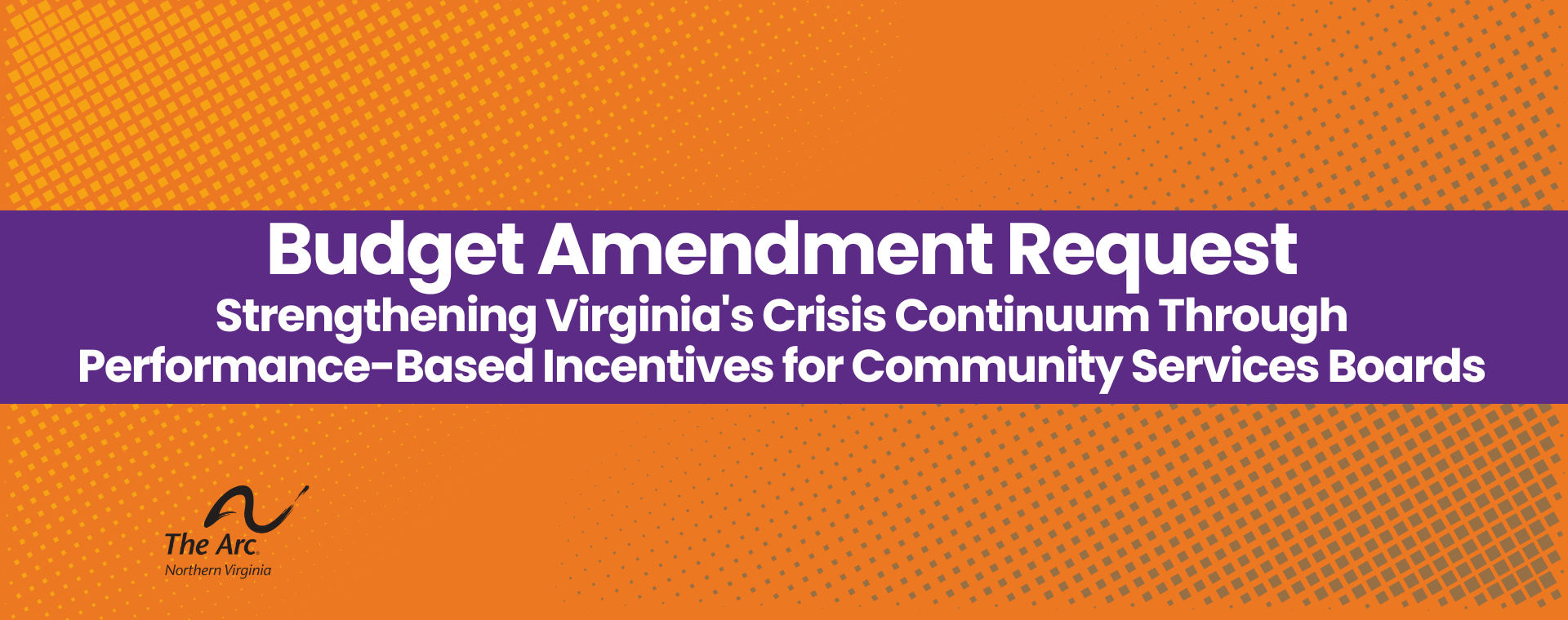 Budget Amendment Request Budget Amendment Request