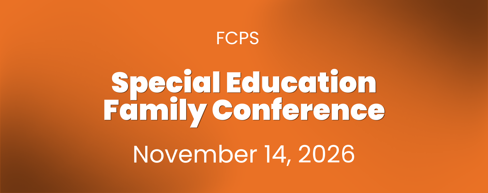 Special Education Family Conference