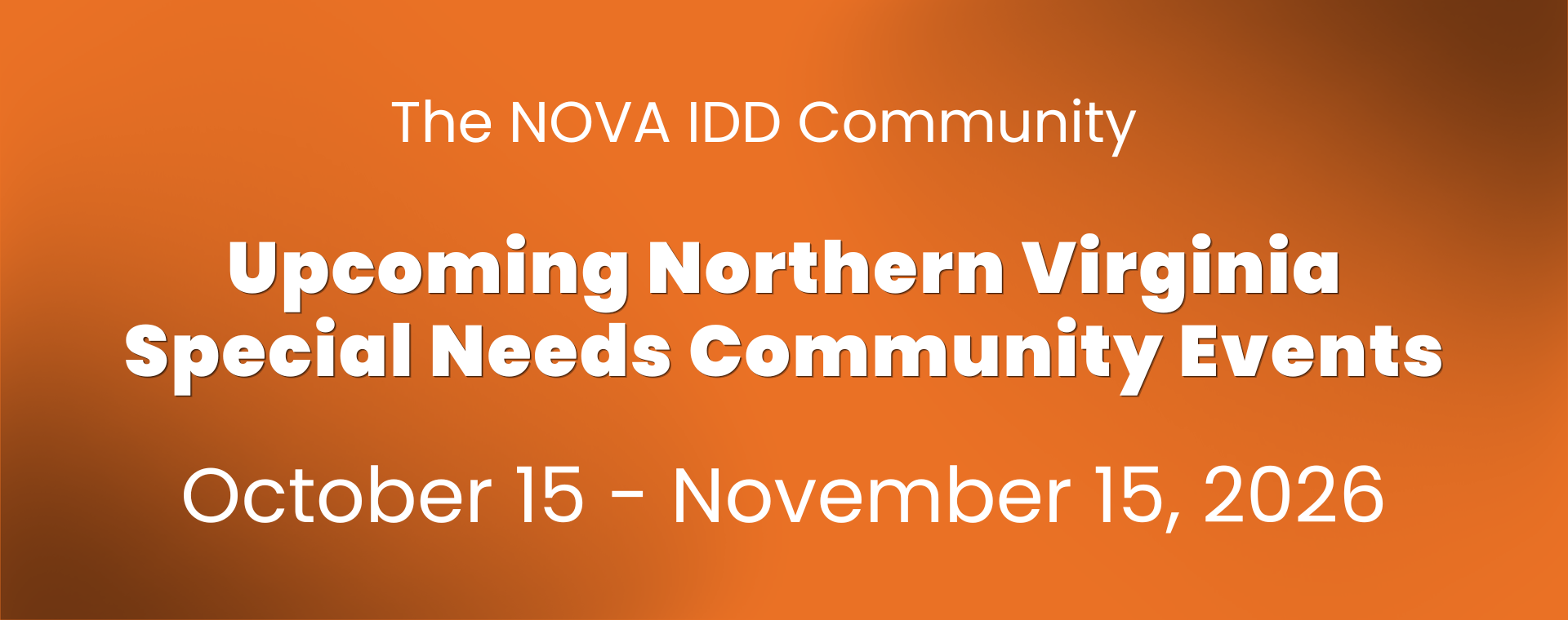 The NOVA IDD Community